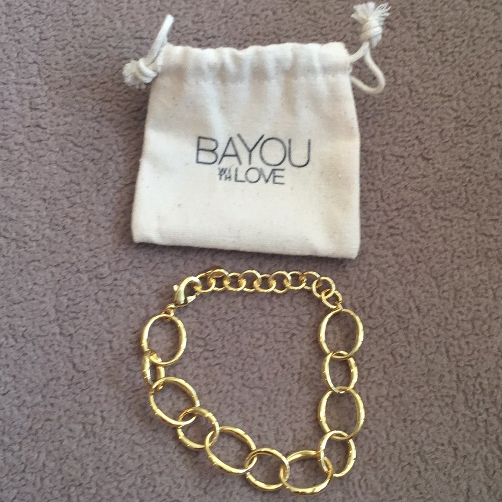 Medium Oval Chain Bracelet - BAYOU with love